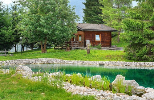 Pieve di Cadore Cabin | Pet-Friendly Mountain Cabin with Pond and Garden in Pieve di Cadore, Dolomites