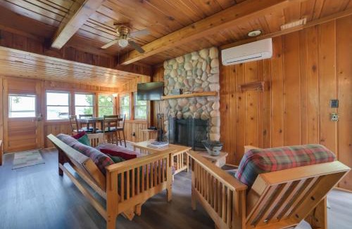 Indian River House | Pet Friendly Mullett Lake Cabin w/Dock!