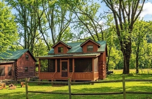 Townsend Cabin | Pet Friendly ☀River Access☀2 bdrm/1 bath☀At Park Entrance☀Screened Porch