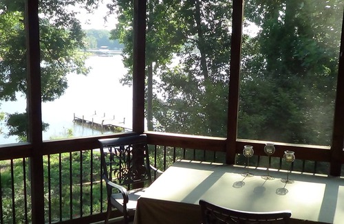Townville House | Pet Friendly, Rustic LakeFront Home, 4 kayaks, Pontoon rental, free WiFi, Floats