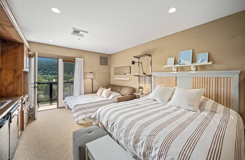 Kellogg Apartment | Pet-Friendly Silver Mountain Studio: Mountain View