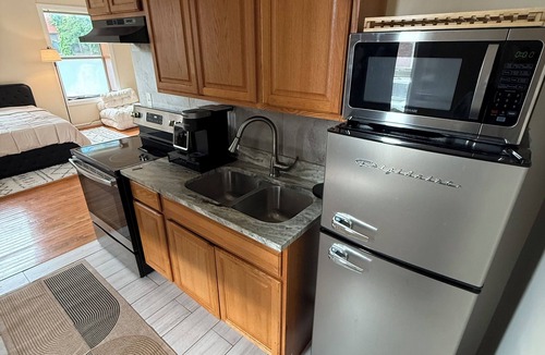 Brush Park Apartment | Pet Friendly Studio In Arena District With Event Parking