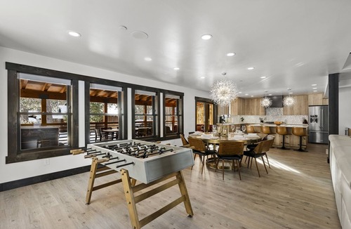 Olympic Valley House | Pet-Friendly Tahoe Escape | Hot Tub, King Suite, Arcade, Near Bike Trails & Town