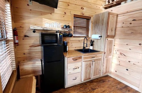 Scio Cabin | Pet-Friendly Tree Cabin by Tappan Lake with Lofted Space in Ohio