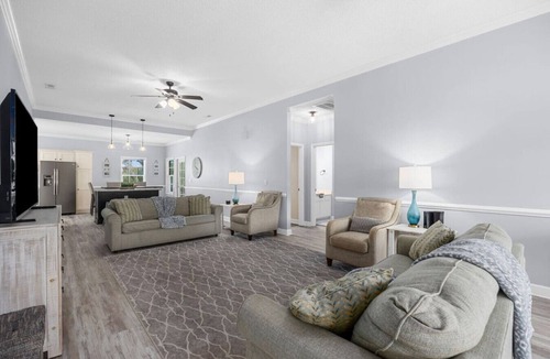 Crescent Beach House | Pet-friendly Home w/Pool, Hot Tub and Golf Cart