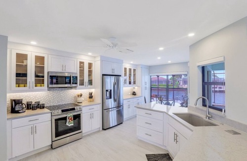 Marco Island House | Pet-Friendly Waterfront Home | Key Lot w/View