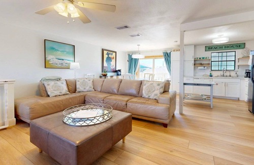 Shibui Sands House | Pet Friendly with Large Fenced Yard, Golf Cart Access