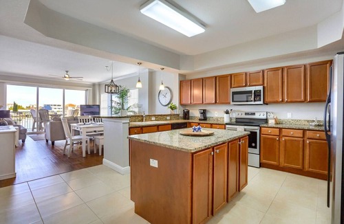 Clearwater Beach Condo | Pets Allowed! Newly Furnished, Waterfront Balcony, Heated Pool, FREE Activities ~ 204 Bay Harbor
