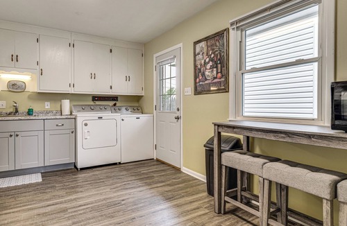 Beech Grove House | Pets Welcome! Walkable Beech Grove Haven Near Town