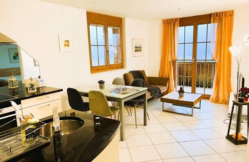 Aeschi bei Spiez Ski Chalet | Pfrundmatte holiday flat with panoramic view
