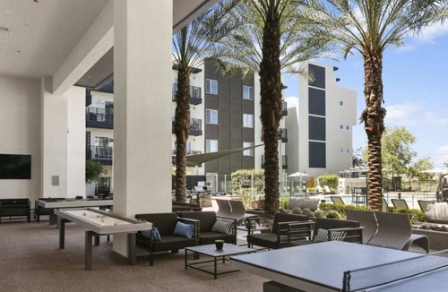 Desert View Village House | Phoenix Spacious 2BR Condo w Pool for Weekend Getaway