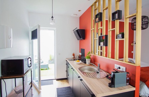 Concarneau Apartment | -PICCO ROSSO- STUDIO AVEC TERRASSE- CONCARNEAU