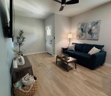 Harlingen Apartment | Pierce Haven, Modern Retreat with Private Patio