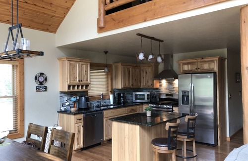 New Lisbon House | Pine Trails Hideaway - Waterview on 3 acres, near Dells, firepit, private trails