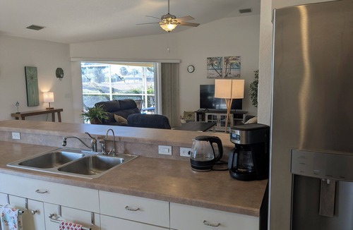 Pine Valley House | Pine Valley Palms - Charming 3-BR Waterfront Home in Rotonda with Heated Pool