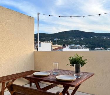 Vathi Apartment | Plateia sea view loft