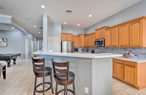 Rovey Farm Estates House | Play Pool, Grill Out! Group-Friendly Glendale Home