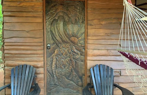 Avellanas Beach Apartment | Playa Avellanas Hand-Carved Casita Walk to Beach Private Jungle Stay
