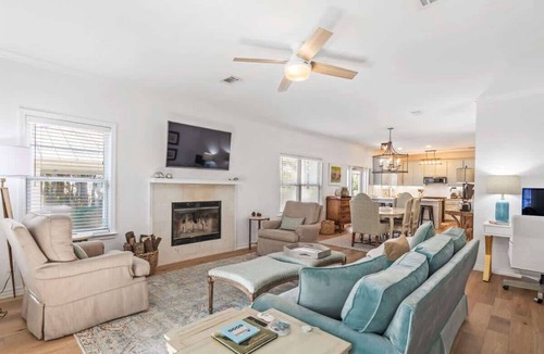 Seagrove Beach House | Playing Hooky! Dog Friendly- 4 Bikes- Heated Pool