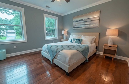 Albrightsville House | Pocono Chateau>Hot Tub|GameRoom|Theater|Fireplaces
