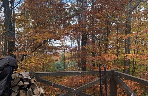 White Haven House | Poconos Jack Frost Mountain ski in/ski out 4 br/3 bath, fireplace, deck