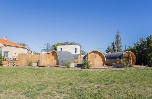 Saint-Andre Cabin | Pod Anis Cabin with Air Conditioning