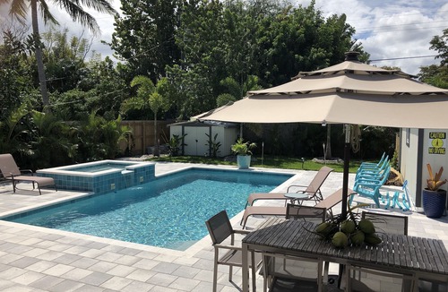 Pompano Beach House | Pompano Beach House 5 min. from the Ocean. Heated salt water pool