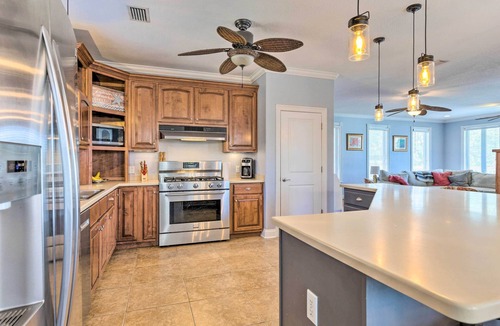 Oak House | Pool & Dock Access: Gulf Shores Family Getaway!