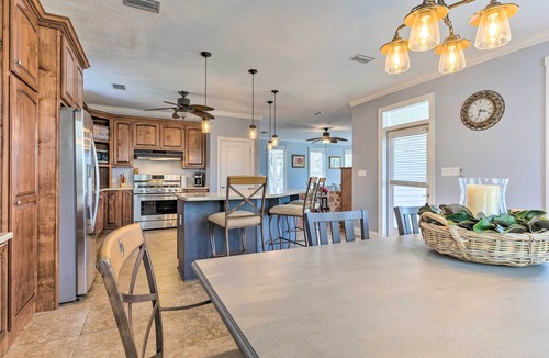 Oak House | Pool & Dock Access: Gulf Shores Family Getaway!