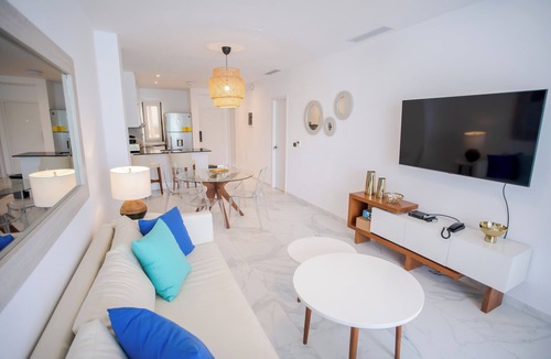 Bavaro Apartment | Pool Front 2-bedroom Condo on 1st-floor in pleasant Punta Cana with Wi-Fi & AC