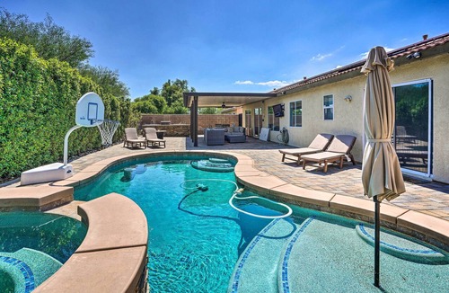Indio Cottage | Pool & Game Room: Pet-friendly Indio Retreat