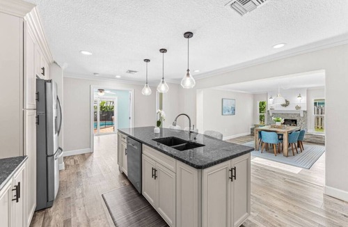 Indian Harbour Beach House | Pool home near Space Coast beaches w/Bikes