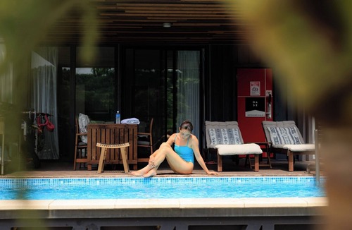 Ishigaki House | Pool is just 5 steps away from the room Poolside/Ishigaki Okinawa