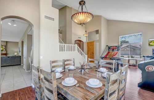 Tatum Ridge House | Pool, Putting Green, Arcade, Cornhole, Great Location at Phoenix Desert Ridge Retreat!