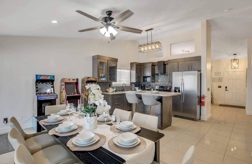 North Las Vegas House | Pool & Retro Arcade at 4BR North Vegas Getaway