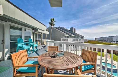 Port Aransas House | Pool w/Spa! Beachfront Condo in Port Aransas
