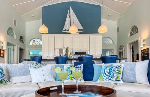 North Captiva House | Pool w/Waterfall & Swing Bar, Bikes, Tropical