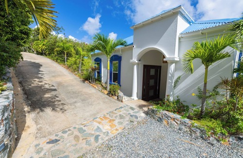Estate Chocolate Hole and Great Cruz Bay Villa | Poolside Paradise at Castaway Villa with new kitchen, baths, & Tesla batteries !