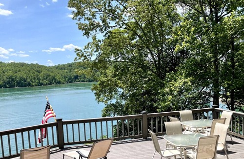 La Follette House | Poolside Paradise: Lakefront; Private Pool; Dock