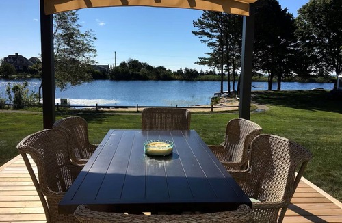 Popponesset House | Popponesset-Exclusive Waterfront Home, Firepit, Hot Tub, & central A/C