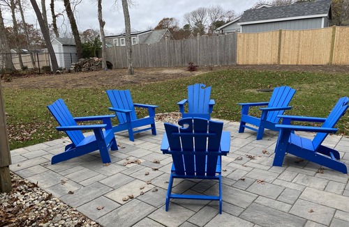 Popponesset House | Popponesset modern beach house 6 minute walk to private beach (plenty of beds)!