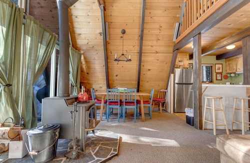Bear Valley House | Popular A-Frame Cabin with Deck & Views VH 216 by Bear Valley Vacation Rentals