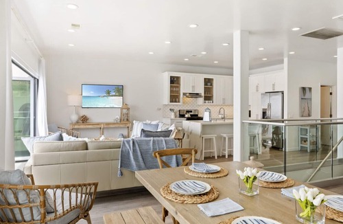 South Oceanside Apartment | Popular New Beach House on Sand, Private Fire Ring
