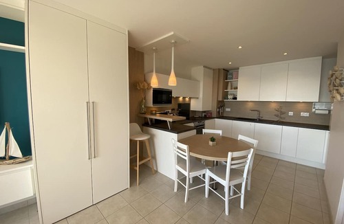 Port-Louis Apartment | Port-Louis: 1-Bedroom Apartment with Terrace, Parking and Wifi