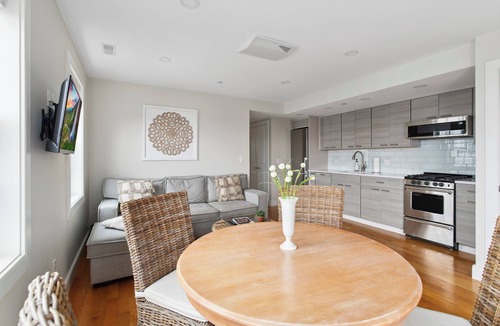 Rockport House | Portside at Front Beach: Four floors to spread out in the heart of Rockport