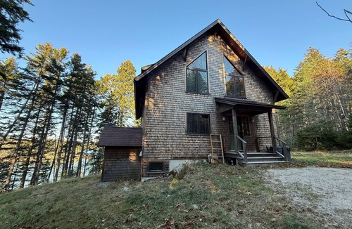 Deer Isle Ski Chalet | Poseidon House- Elevated Above the Shore of Southeast Harbor