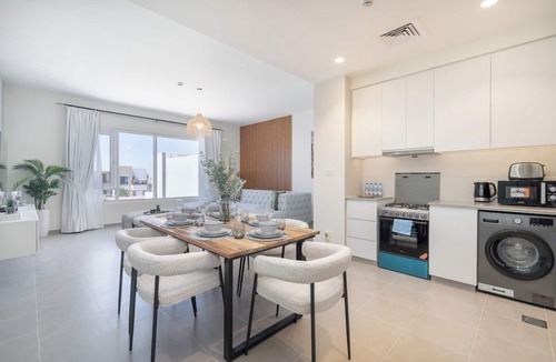 Dubai Apartment | Posh and modern Studio with spacious balcony at Emaar South!