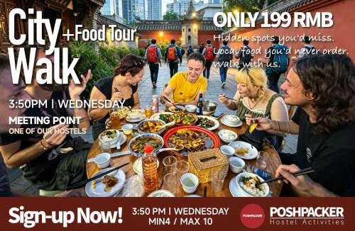 Chengdu City Centre Hostel | POSHPACKER - Chengdu Mix Hostel - Cicada Zen Yard