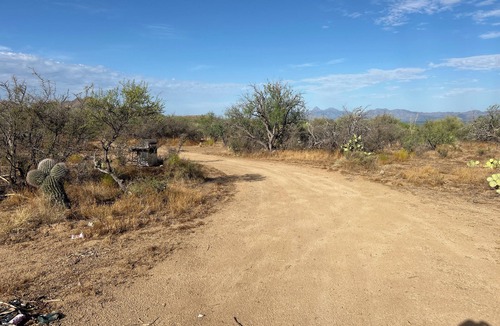 Diamond Bell Ranch RV Rental | Post apocalyptic outpost as a campground in Tucson