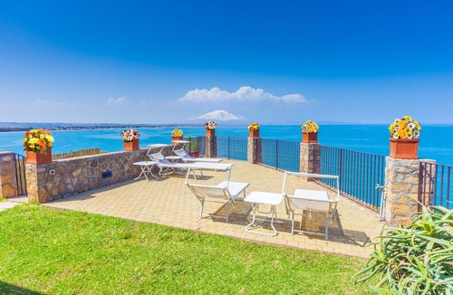 Costa Saracena-Castelluccio Villa | Private pool, just over the sea